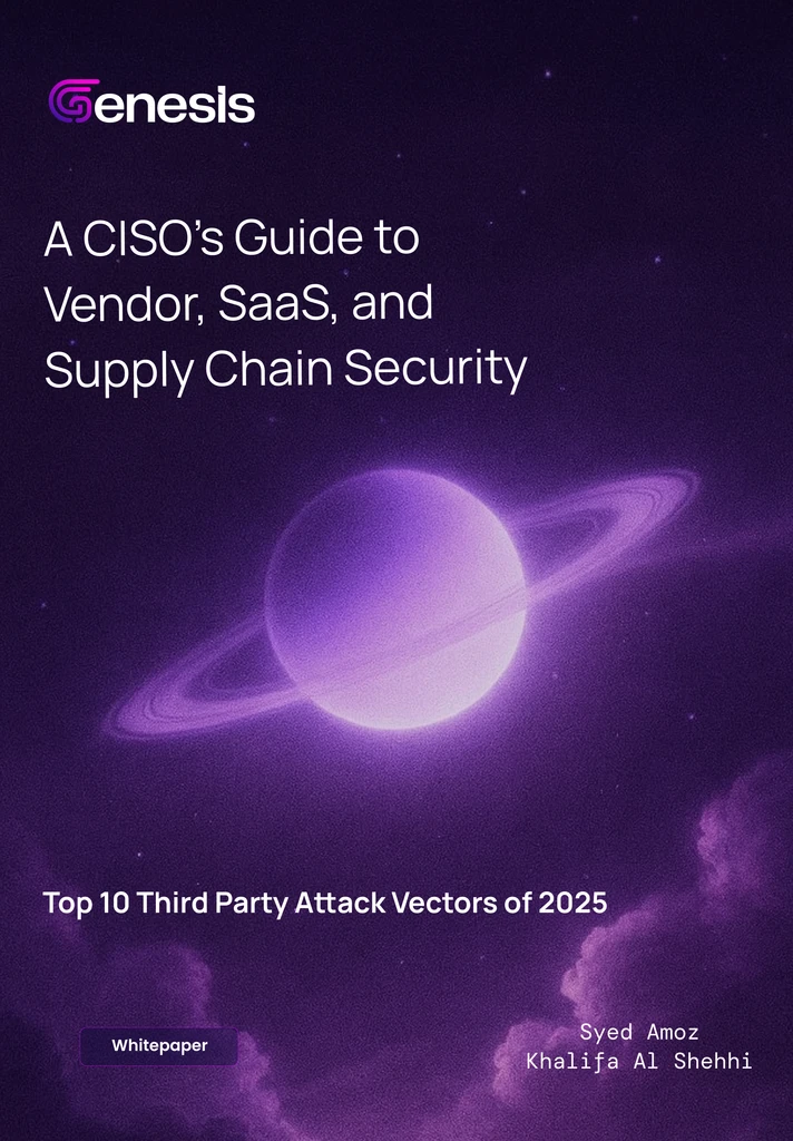 A CISO’s Guide to Vendor, SaaS, and Supply Chain Security cover