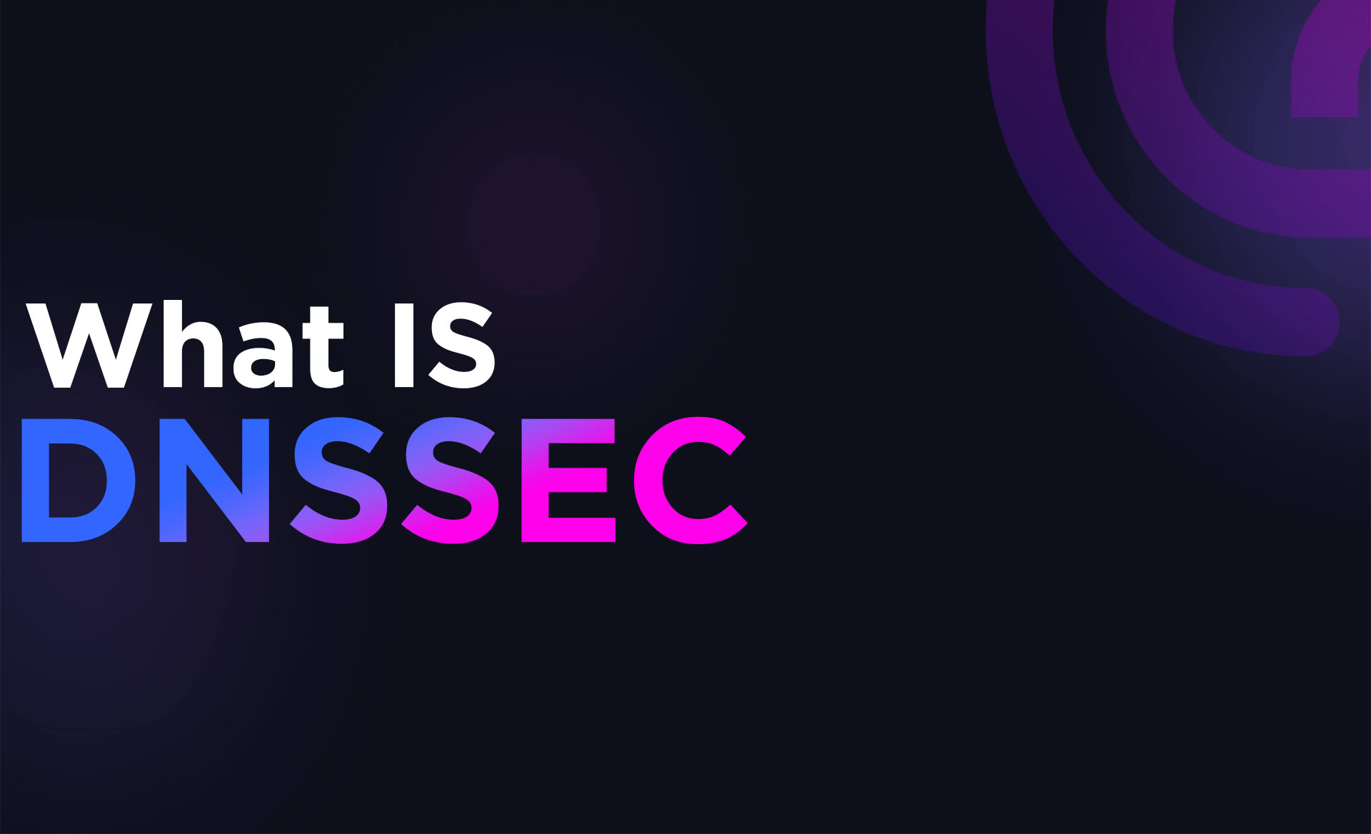 What is DNSSEC?