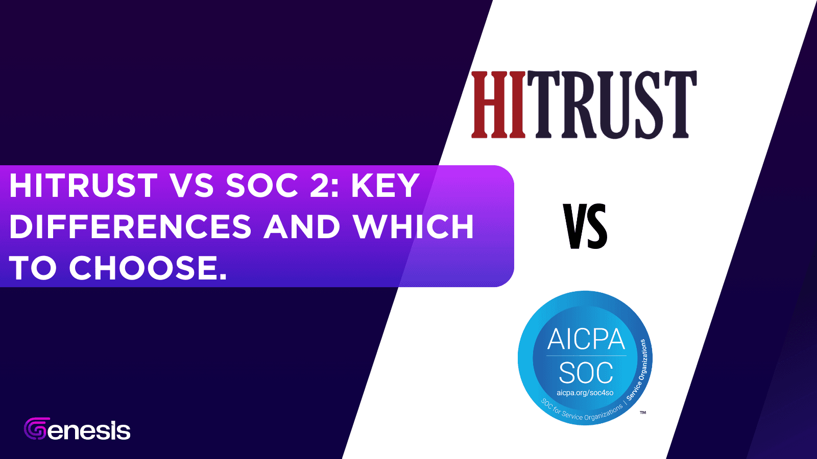 HITRUST vs SOC 2: Key differences and which to choose.