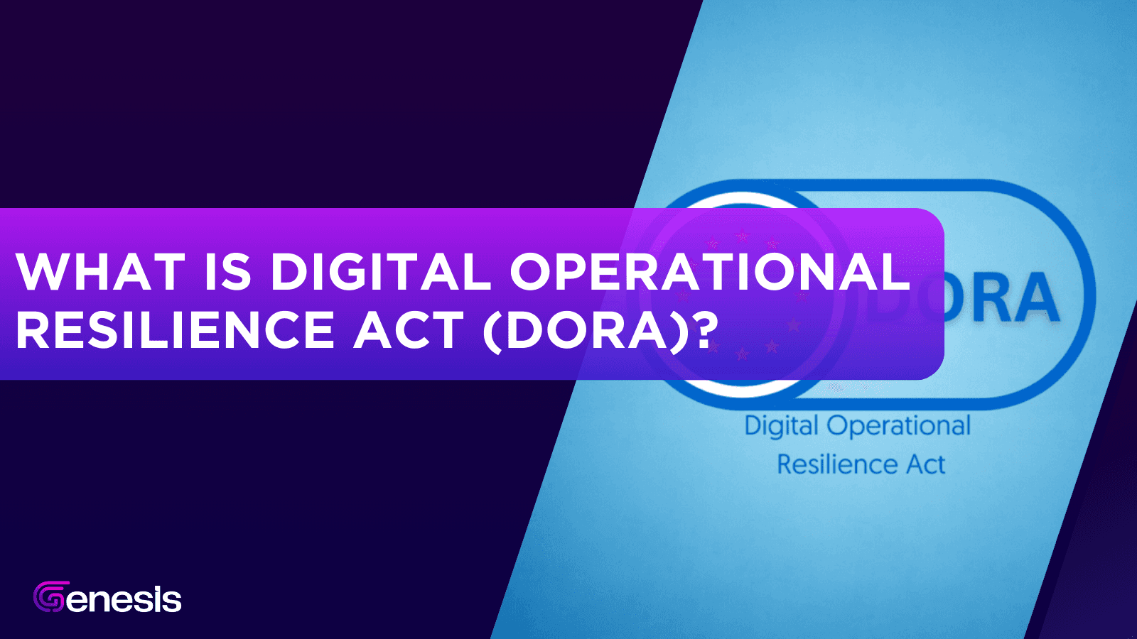 What is Digital Operational Resilience Act (DORA)?